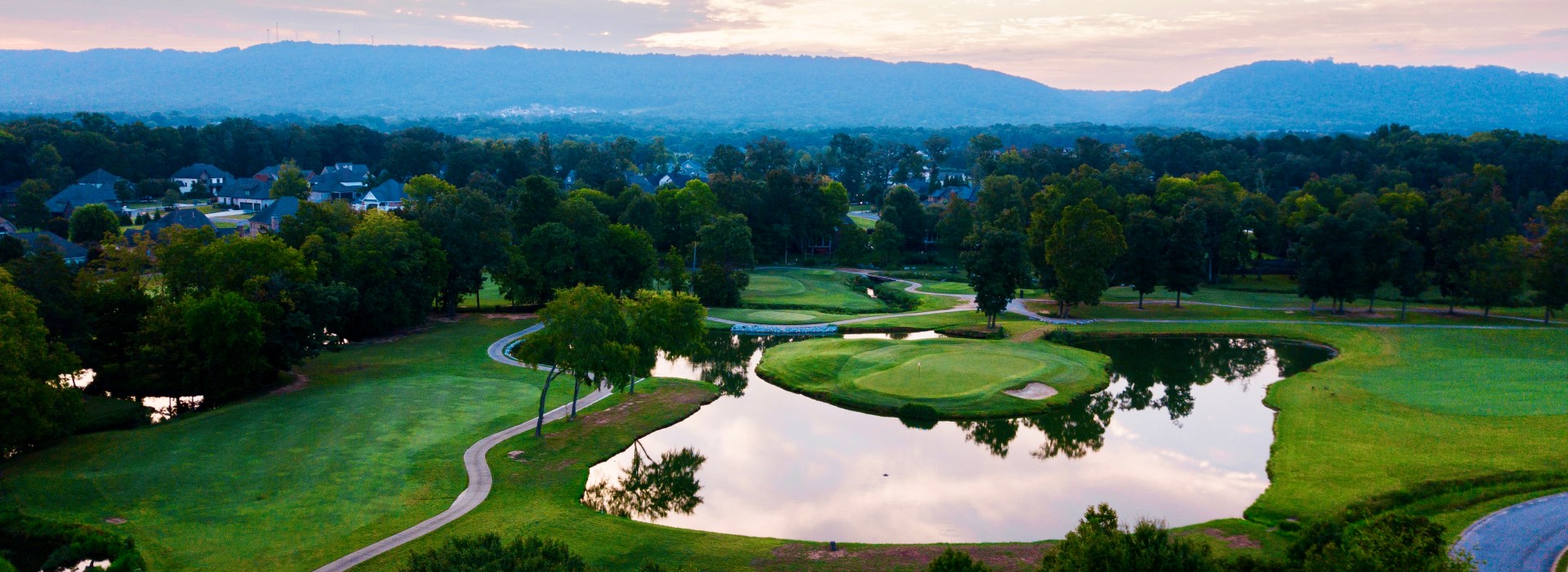 golf course aerial view